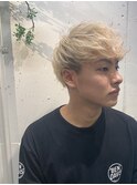 【MITSU】リーゼントマッシュショートレイヤー×ツーブロック