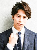 メンズ　髪型　ビジネス 社会人 30代 男　新入社員