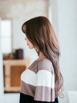 ディンプル 越谷駅前(DiMPlE)&nbsp;透明感のあるアンニュイロングスタイル♪ DiMPlE越谷/越谷駅前