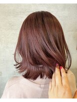 アティック ヘアーデザインアンドリラクゼーション(attic hair design&relaxation) ピンクブラウン