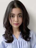 長めシースルーバング