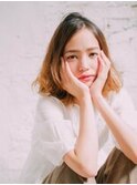エアリーボブ×アッシュブラウン【フラミュームたまプラーザ】