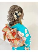 成人式、卒業式ヘアセット