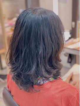 ハンナ ヘアースパ(Hanna hair spa) ボブ/グレージュ/大人女性/レイヤー/ショート[北千住]