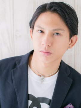 モッズヘア メン 南越谷南口店(mod's hair men) アップバング＆セミウエット七三モーブマッシュスタイルR南越谷