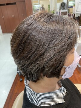 ラディシュ さがみ野(RADISH) 30代40代＜明るい白髪ぼかし＞ナチュラル透明感アッシュブラウン