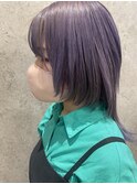 【ロングウルフ】×【紫カラー】