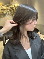 ロンド レア 天神大名店(Lond Le’a)&nbsp;インナーカラーイヤリングカラーダブルカラーベージュカラー韓国