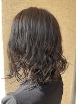 ジェリカヘアー サンフラワー通り(Jlica hair) オリーブグレージュ×パーマ