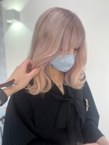 ミリヘアー(mili hair) ホワイトミルクティー