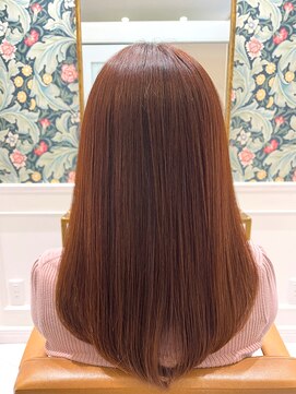 リケア 岸和田店(RECARE) 今は縮毛矯正をせず、トリートメントで落ち着かせるという選択。