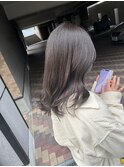 髪質改善カラー アッシュグレージュ20代30代40代