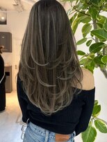 ヘアーサロン アモル(HAIR SALON Amor) ハイライトレイヤーカットダブルカラーイルミナカラー縮毛矯正