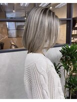 サニー 渋谷(SUNNY) バレイヤージュ、ハイライト、レイヤー、グレーベージュ