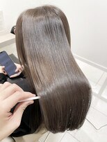 エレノア 立川北口(Eleanor)&nbsp;髪質改善カラー×ブリーチ無しグレージュ