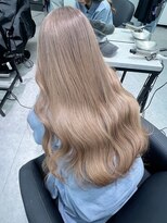 ペレ 渋谷(PELE)&nbsp;切りっぱなしボブ/エアリーロング/美髪/ピンクブラウン/渋谷