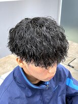 ノイセル 心斎橋(Noisyle)&nbsp;guest snap 前下がりマッシュ×ツイストスパイラルパーマ