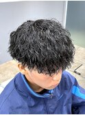 guest snap 前下がりマッシュ×ツイストスパイラルパーマ