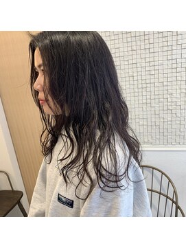 トータルビューティー クレド(TOTAL BEAUTY Credo byHAIR TIME) ロングゆるふわパーマスタイル