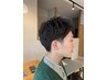 《新田限定クーポン》メンズカット＋頭皮クレンジング(プチスパ付)＋眉カット