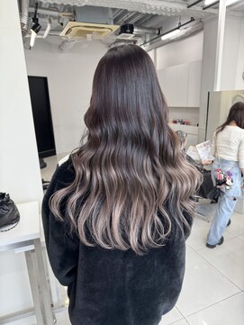 アライブ ハラジュク(ALIVE harajuku) グラデーションカラーバレイヤージュインナーカラー　ryota