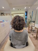 ヘアーサロンハラダ 島田店(HAIR SALON Harada )&nbsp;ハードパーマ&ハイライトカラー