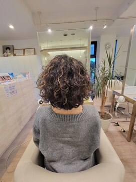 ヘアーサロンハラダ 島田店(HAIR SALON Harada ) ハードパーマ&ハイライトカラー
