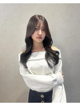 フレーム 博多店(FRAME) レイヤーカット×ブリーチ無しグレージュ【福岡博多】