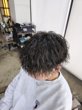 アノ(Ano.) 縦落ちツイスパツイストスパイラルツイストパーマメンズ