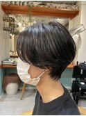 クールなハンサムショート