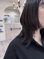ラボヌールヘアーノーブル 新越谷店(La Bonheur hair noble)&nbsp;ミディアムウルフ/極上髪質改善【美髪】【イメチェン】