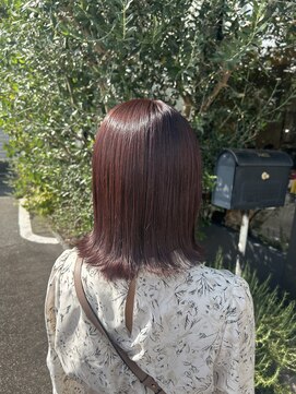 サバ ヘアー スペース(SABA hair space) ピンクカラー