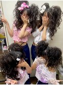 体育祭スジ盛り♪みんなで盛れば楽しくて可愛い♪