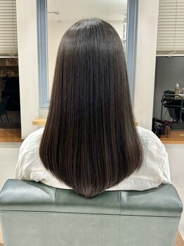 ソメニコ(somenico)の写真/【石切駅3分】取扱店限定☆高補修力が人気の髪質改善"TOKIOトリートメント"で素直にまとまる艶感Styleに♪