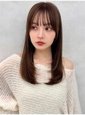 レイヤー/ネビージュ/韓国ヘア/イメチェン/縮毛矯正/中野/