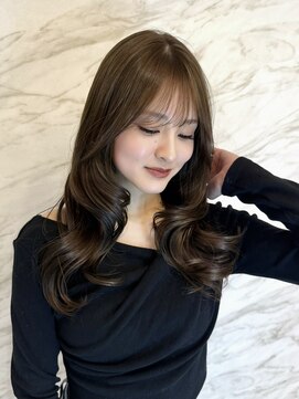 ロンド フィーユ(Lond fille) 暗めカラー/韓国レイヤー/マロンベージュ/くすみベージュ/銀座