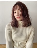 ソルト 舞鶴店(Salt)&nbsp;ピンクベージュ/ピンクブラウン/ブリーチなしダブルカラー