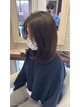 ロマンヤカタ ファース(ROMAN YAKATA fars) 透明感ミディアムレイヤー　上窪　10/15