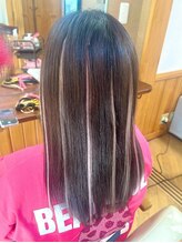 エクステンション クーチャー(Extention Cu'cha)&nbsp;メッシュのみ　白ピンクメッシュ