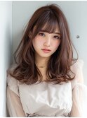 ワインレッド/髪質改善
