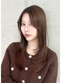 韓国風レイヤーカット