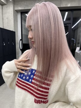 リノート バイ エゴル 太田川(Linoet by ENGOL) 【LINOET 太田川】中道晶  White pink