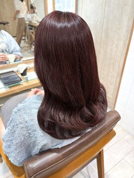 プラグ バイ ネオリーブ(plug by neolive) 暗めカラー×髪質改善[髪質改善/縮毛矯正/韓国]A