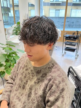 【BLESS】波巻きスパイラルパーマ/メンズパーマ/西葛西