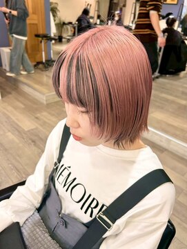 ブリックバイブレイス 千葉 千葉中央(brick by brace) 千葉駅/着物ヘア/大人ガーリー/ダークアッシュ/似合わせカット