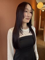 プロス(Pros)&nbsp;表参道/ブリーチなし／レイヤーカット/ヘアセット