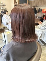 バセット バイ アルター 鎌取店(basset by aL-ter)&nbsp;着物ヘア/大人ガーリー/ダークアッシュ/似合わせカット/鎌取