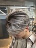 【ケア重視】メンズバレイヤージュ＋ケアブリーチ変更＋贅沢TR 