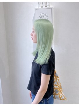 ミュー(Mu) ミントグリーン　ハイトーン
