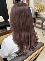 ヘアリゾート粋 ティガ 池袋店(tiga)&nbsp;透明感まろやかブラウン/レイヤーカット/艶髪